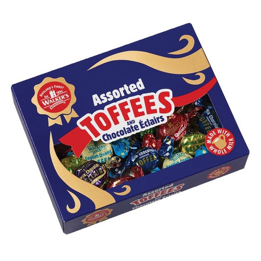 Walkers Toffees & Chocolate Éclairs Assorted Gift Box 350g