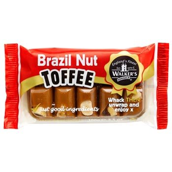 Walkers Brazil Nut Toffee