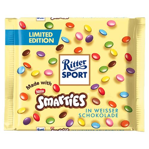 Ritter White Chocolate Smarties 100g