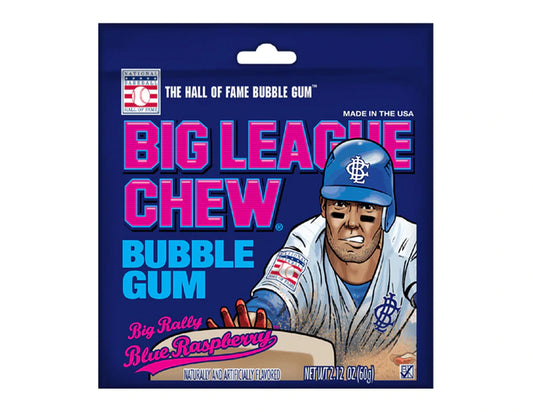 Big League Bubblegum - Blue Raspberry