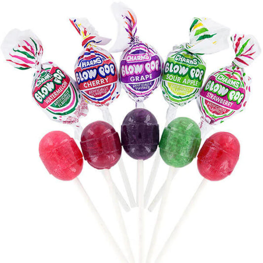 Charms Blow Pops Assorted Flavours