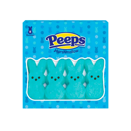 Peeps Marshmallow Blue Bunnies 8pk