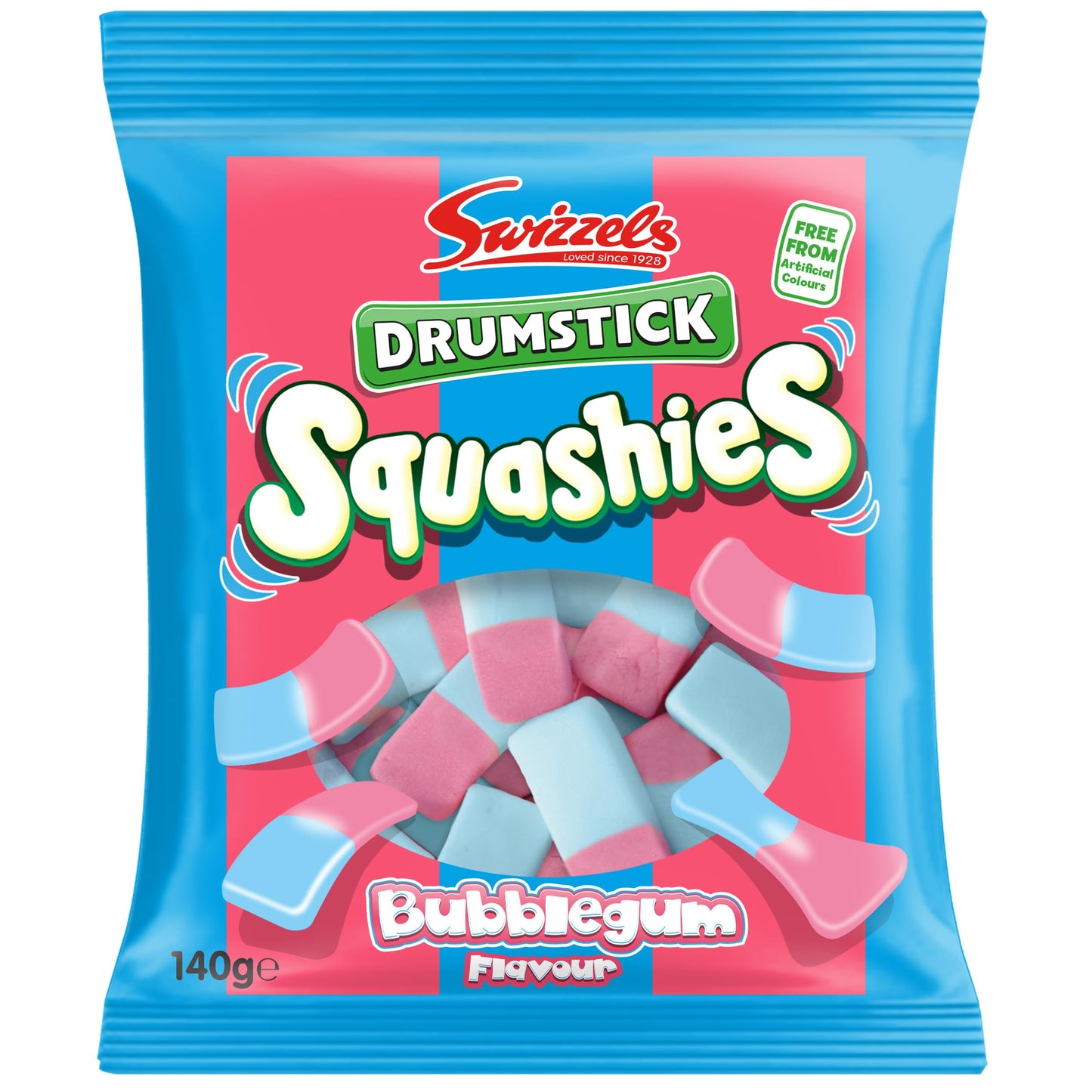 Swizzels Squashies Bubblegum 140g