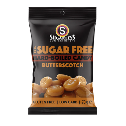 Sugar free hard boiled candy - Butterscotch