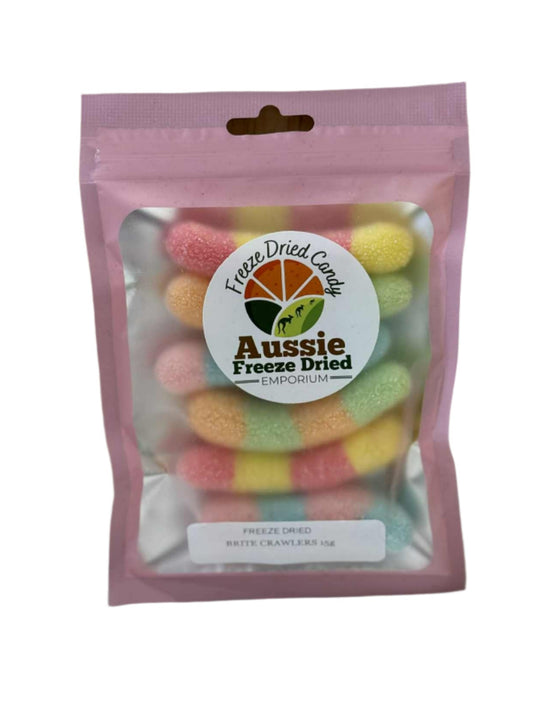 Freeze Dried Sour Worms 25g