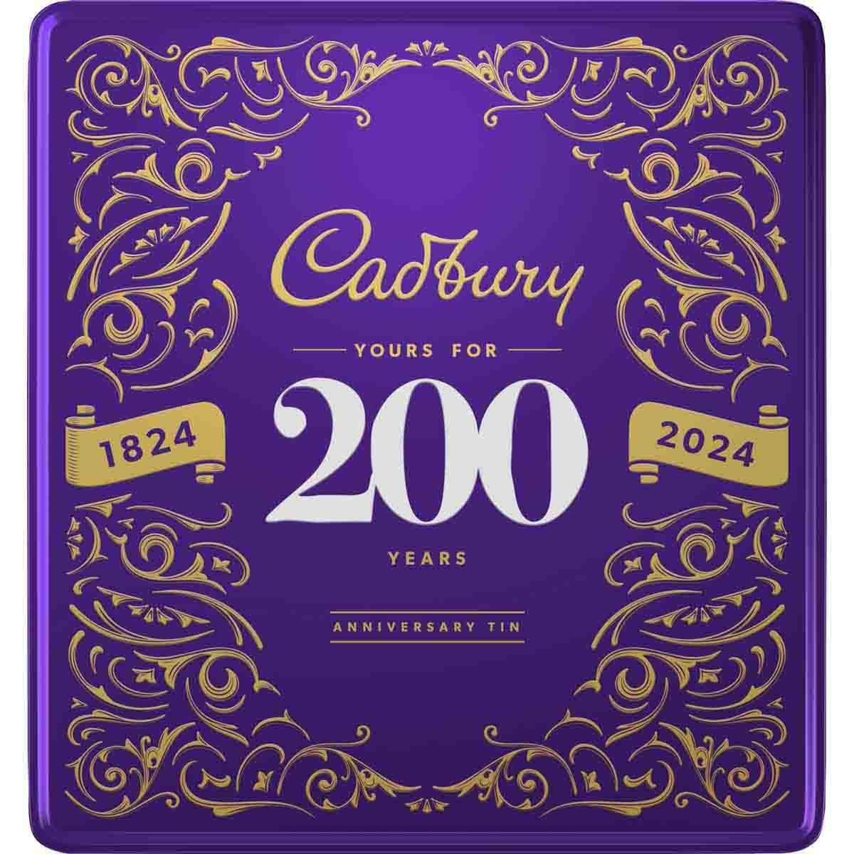 Cadbury Dairy Milk Chunk 200 Years Collection Tin 720g