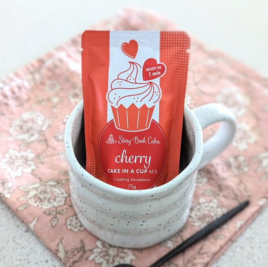 Cherry cake in a mug 75g