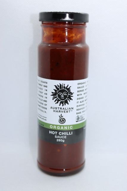 Australian Harvest Organic Hot Chilli Sauce