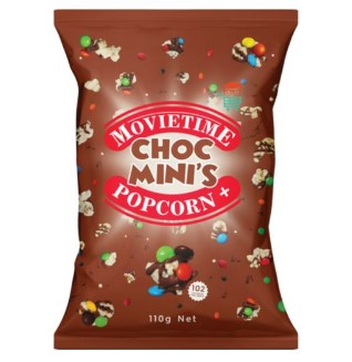 Movietime Popcorn- Choc Minis