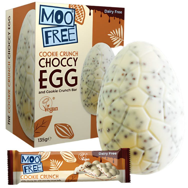 Moo Free Cookie Crunch and Bar