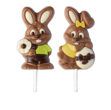 Bunny Chocolate Lollypop