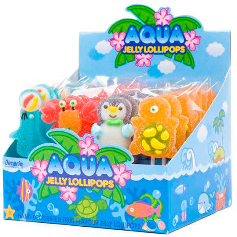 Jelly Aqua Lollipop