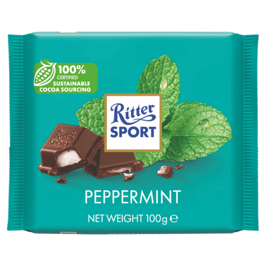 Ritter Dark Chocolate With Peppermint