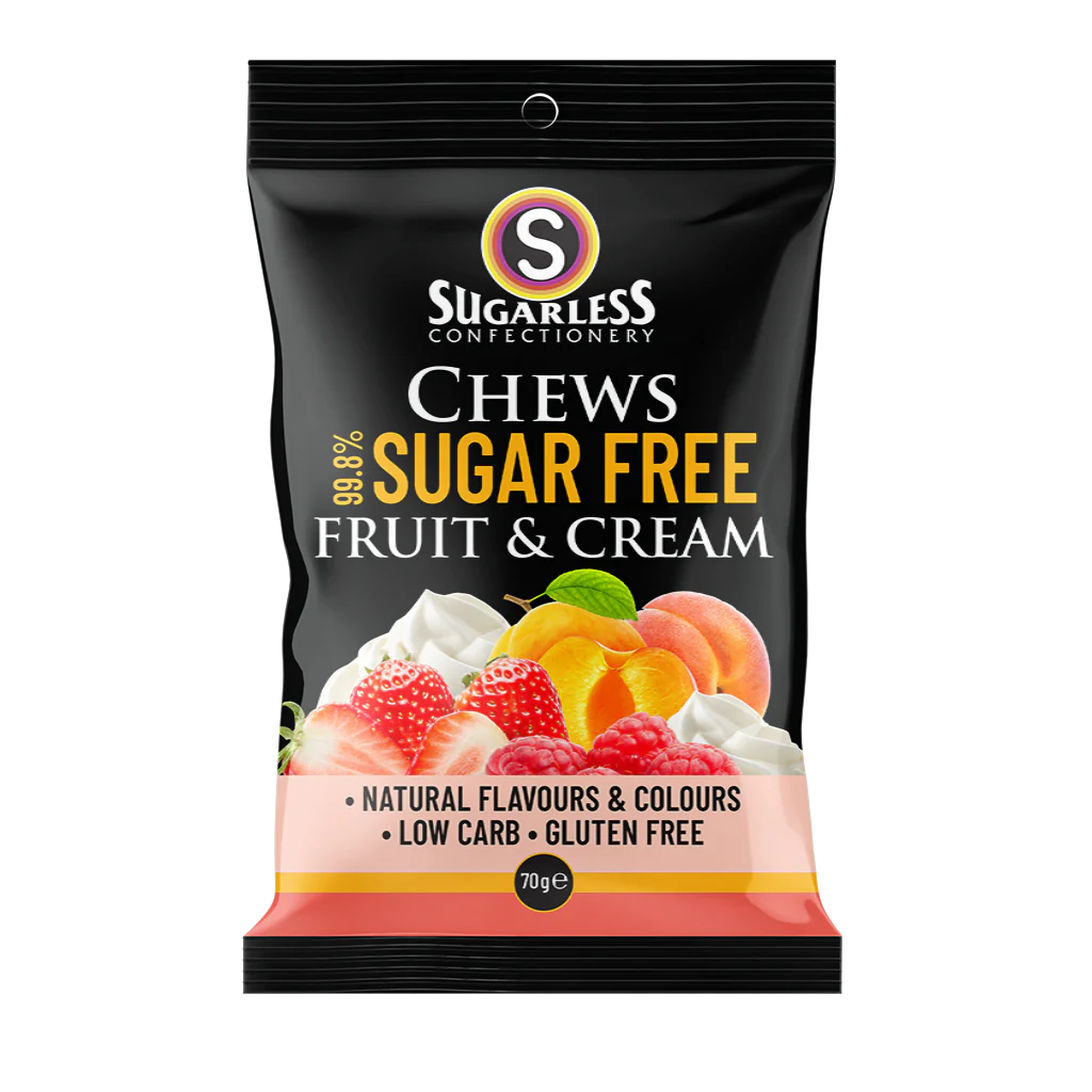 Sugar Free Chew - Fruit and Cream