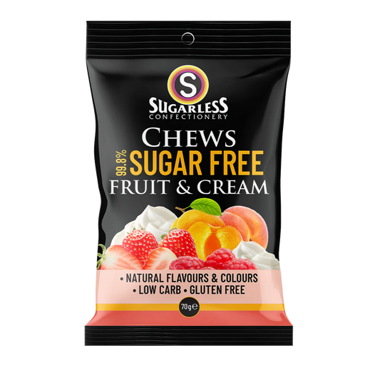 Sugar Free Chew - Fruit and Cream