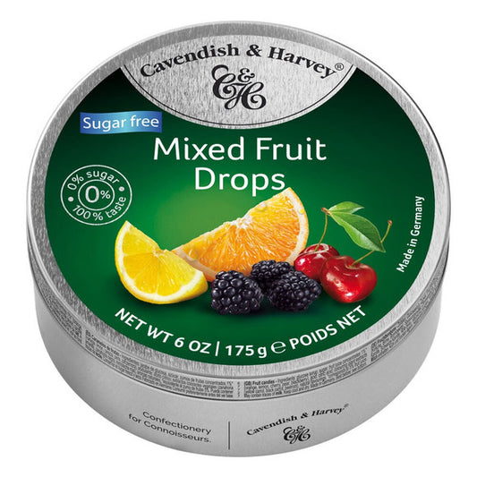 Cavendish and Harvey Mixed Fruit Drops - SUGAR FREE