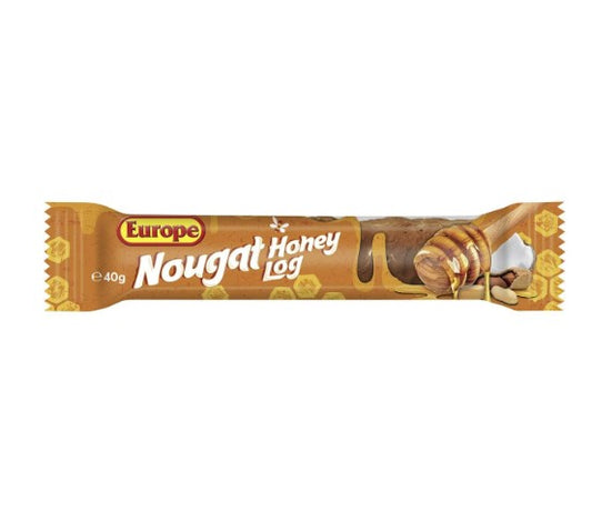 Europe Nougat Honey Log 40g