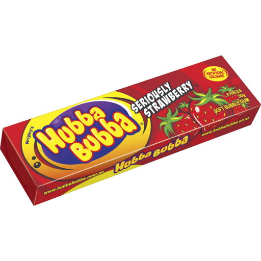 Hubba Bubba Seriously Strawberry