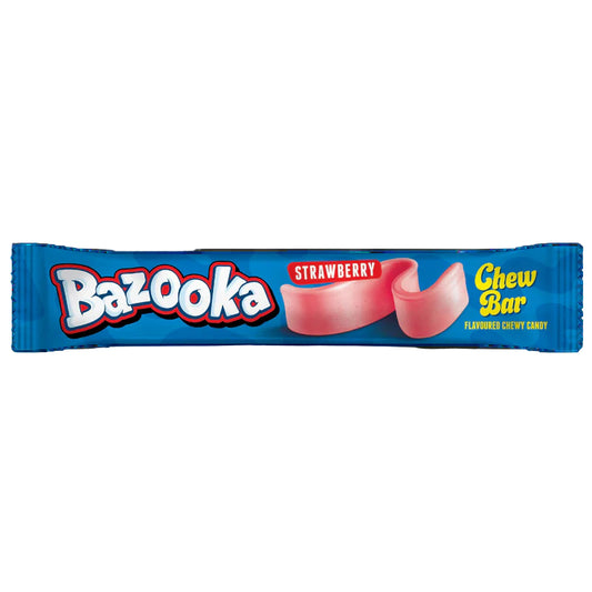 Bazooka Sour Chewz Strawberry Chew Bar - 0.49oz (14g)