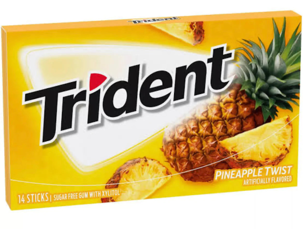 Trident Gum - Pineapple Twist