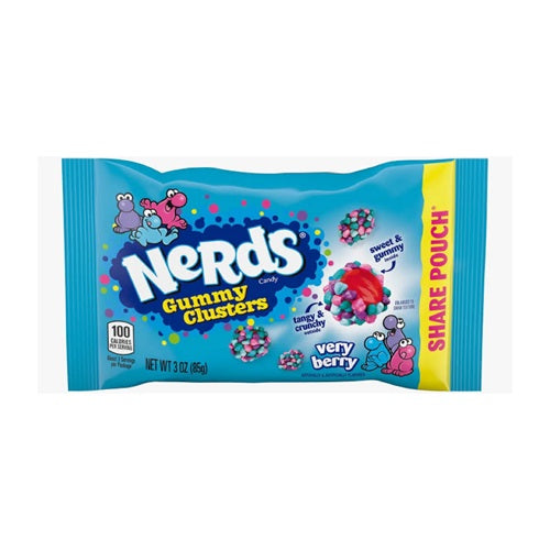 Nerds Gummy Clusters Very Berry 85g