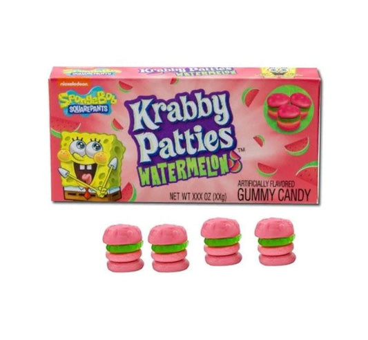 SpongeBob Gummy Krabby Patties Watermelon