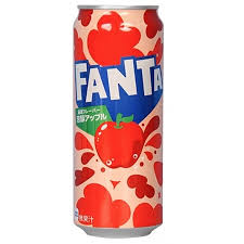 Japanese Fanta Red Apple 250ml