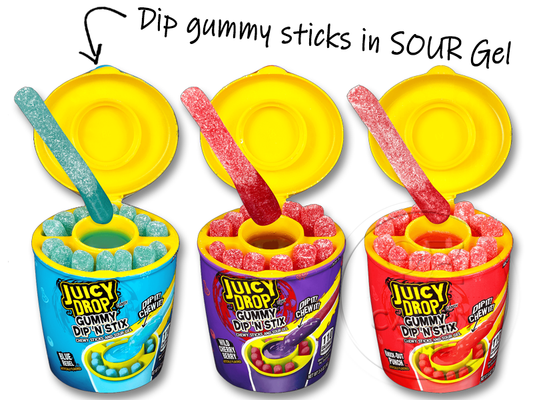Juicy Drop Gummy Dip n Stix