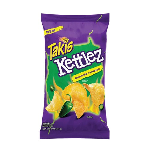 Takis Kettlez - Jalapeno Typhoon Crisps