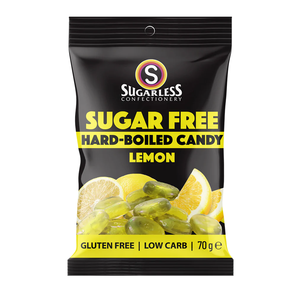 Sugar free Hard boiled Candy  - Lemon