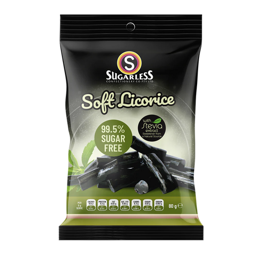 Sugarless Soft Black Licorice