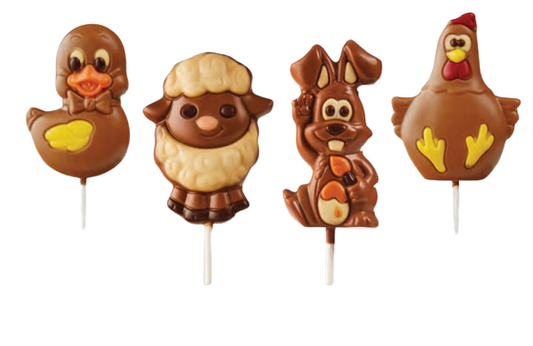 Barnyard Chocolate Lollypop