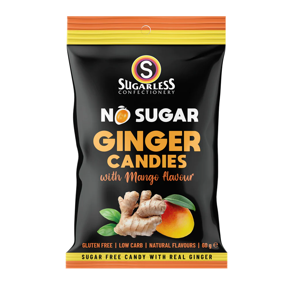 Mango flavoured Ginger Candies