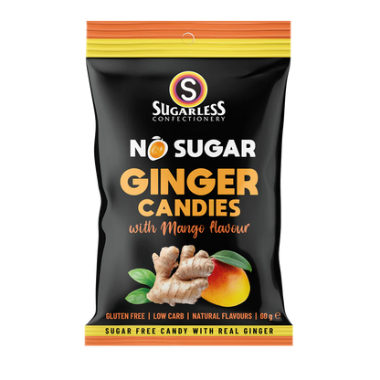 Mango flavoured Ginger Candies