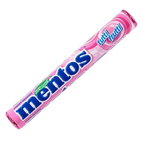 Mentos Candy Tutti Frutti 14 piece roll