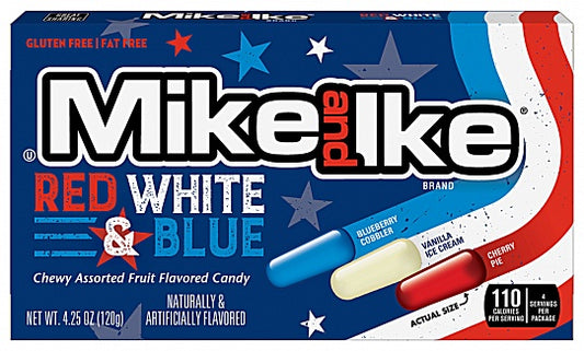 Mike and Ike - Red White and Blue