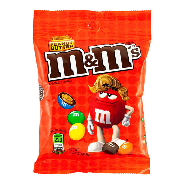 M&M's Peanut Butter Peg Pack 145g