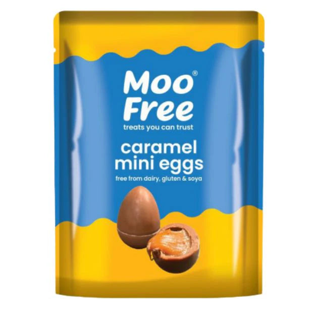 Moo Free Caramel Mini Easter Eggs 84g