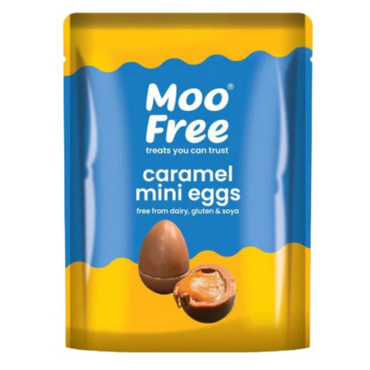 Moo Free Caramel Mini Easter Eggs 84g
