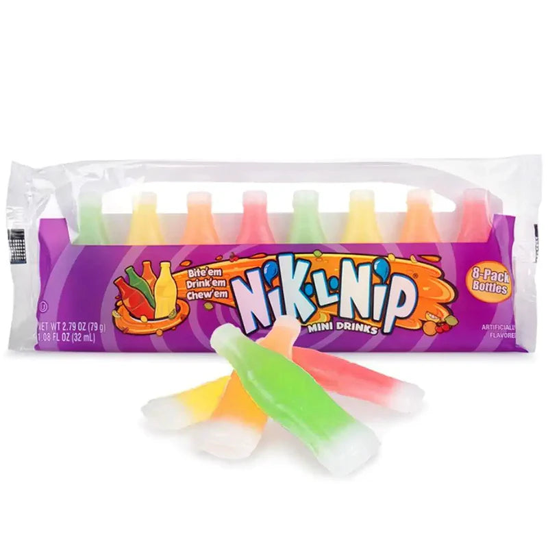 Nik N Lip Wax Bottles 8 pack