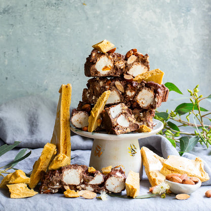 200g Honeycomb Highway Rocky Road Block