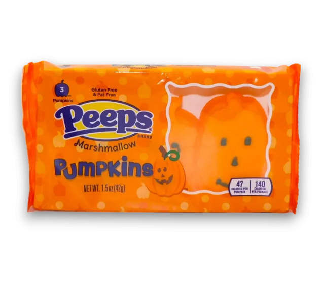 Peeps Marshmallow Pumpkins