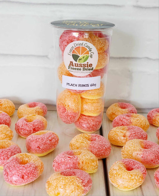 FREEZE DRIED PEACH RINGS