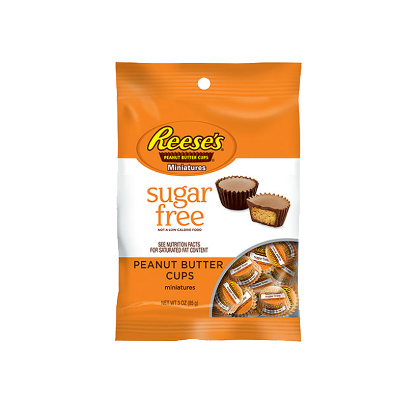 Reeses Peanut Butter Cups Sugar Free Bag