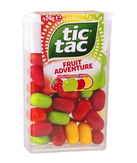 Tic Tac Fruit Adventure 24g
