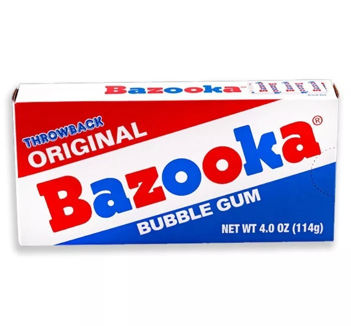 Bazooka Original Bubble Gum Box