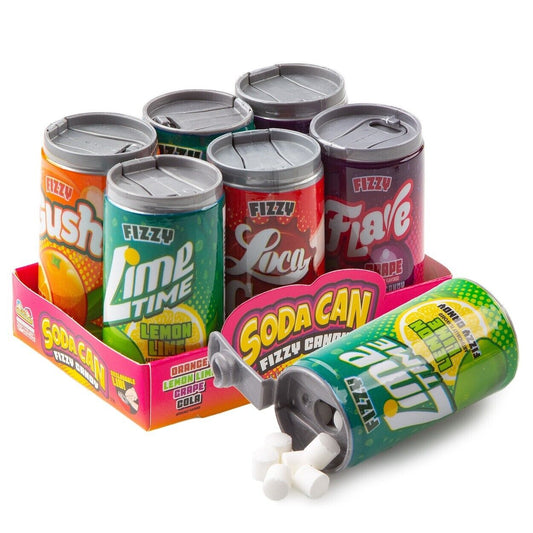 Soda Can 6 Pack Fizzy Candy