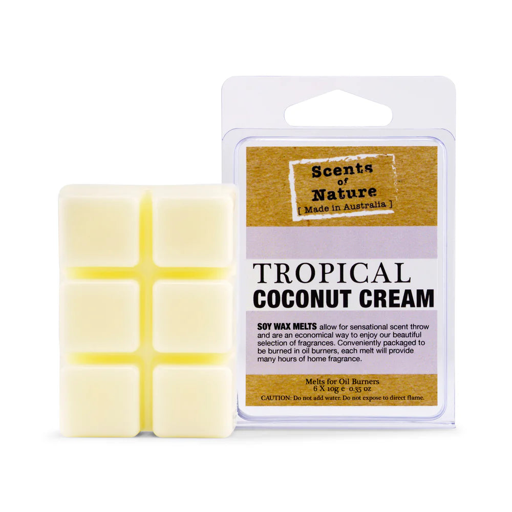 Tropical Coconut Cream Soy Wax Melts 60g