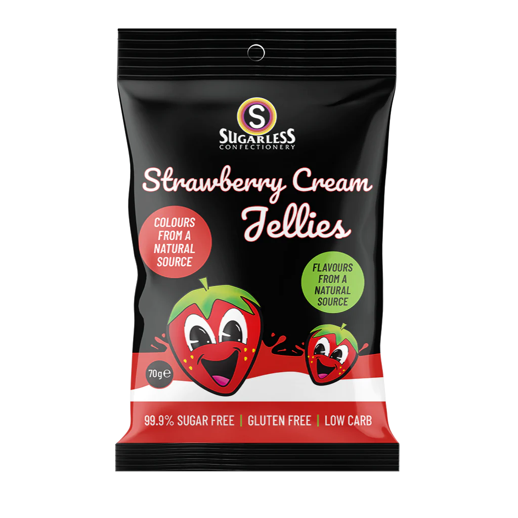 Strawberry Cream Jellies