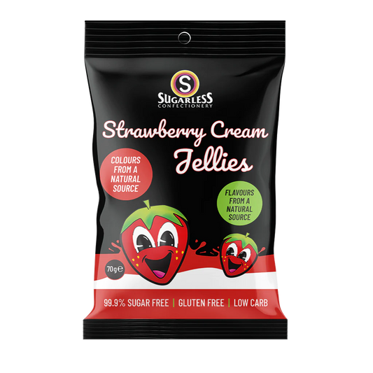 Strawberry Cream Jellies